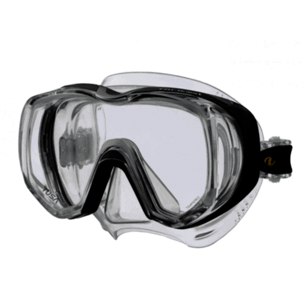 Maska nurkowa TUSA Freedom Tri-Quest M-3001 panoramiczna z szerokim polem widzenia i technologią Freedom, idealna do nurkowania rekreacyjnego  - maskinurkowe.pl