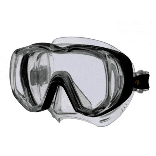 Maska nurkowa TUSA Freedom Tri-Quest M-3001 panoramiczna z szerokim polem widzenia i technologią Freedom, idealna do nurkowania rekreacyjnego  - maskinurkowe.pl